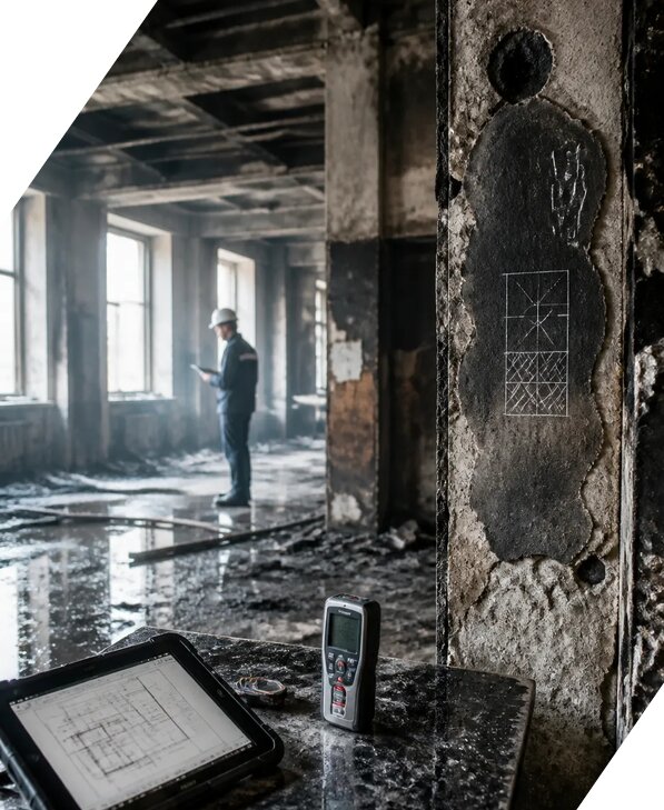 Обследование зданий после пожара в Барнауле от 15174 р. | ЭкспертизаРоссия