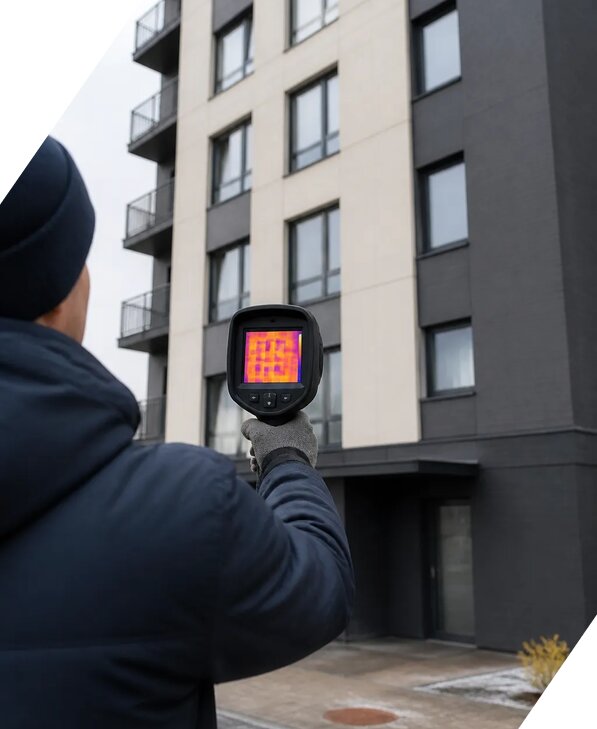 Тепловизионное обследование зданий в Барнауле от 5058 р. | ЭкспертизаРоссия